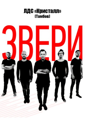 Концерт группы «Звери» в Тамбове: билеты