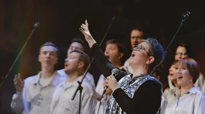 Ольга Олейникова и хор «Санни Сайд Сингерс (Sunny Side Singers)»