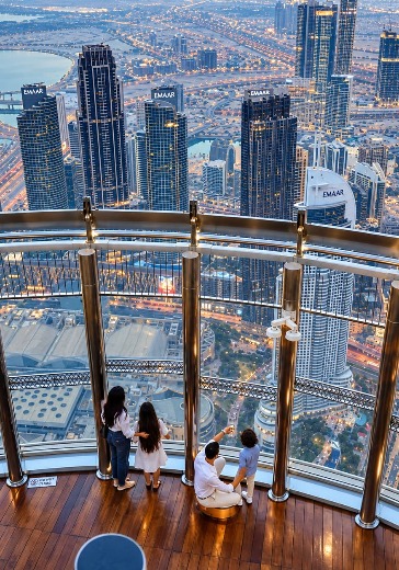 Посещение Burj Khalifa: At The Top Level 124/125: билеты