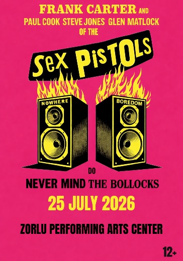 Концерт группы Сэкс Пистелз (Sex Pistols) с участием Фрэнка Картера в Стамбуле: билеты