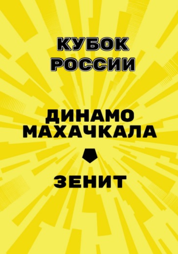 Матч Динамо Махачкала - Зенит. Кубок России