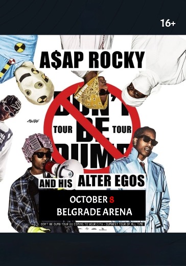 Концерт ASAP Rocky Концерт ASAP Rocky в Белграде: билеты