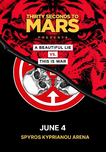Концерт Thirty Seconds to Mars Концерт Thirty Seconds to Mars в Лимассоле: билеты