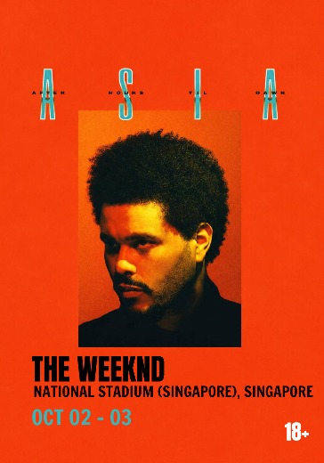 Концерт The Weeknd 2 октября 2026 Продажа билетов на The Weeknd в Сингапуре