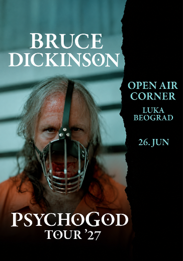 Концерт Bruce Dickinson Концерт Bruce Dickinson в Белграде: билеты