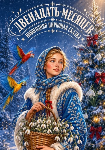Цирковая сказка «Двенадцать месяцев» в Казани Цирковая сказка «Двенадцать месяцев»: билеты в Казанский цирк