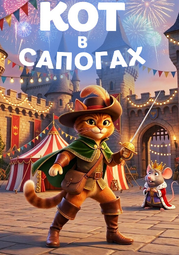 Спектакль «Кот в сапогах» Спектакль «Кот в сапогах» в Москве: билеты